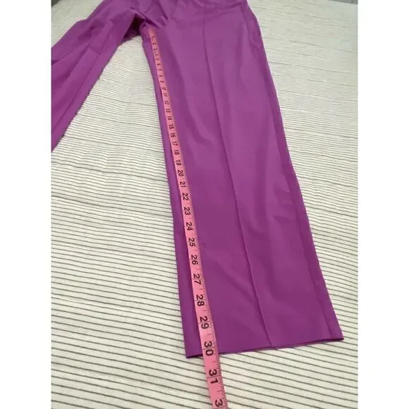 NWOT Athleta Brooklyn Heights Jazzy Purple Pants Size 8